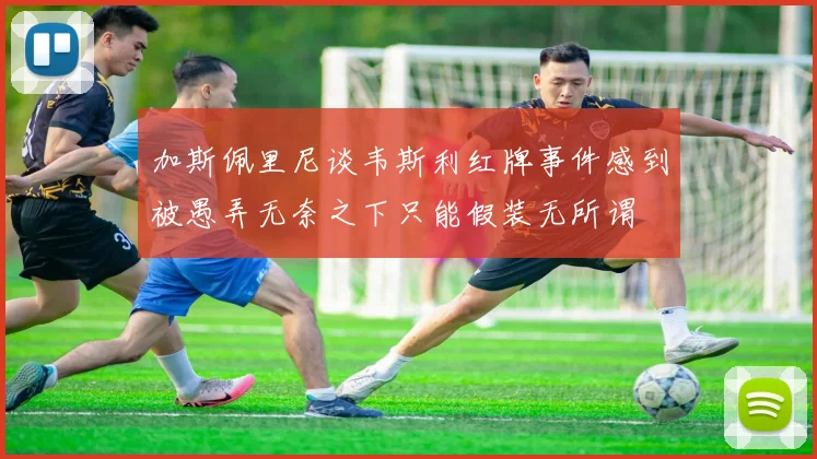 加斯佩里尼谈韦斯利红牌事件感到被愚弄无奈之下只能假装无所谓